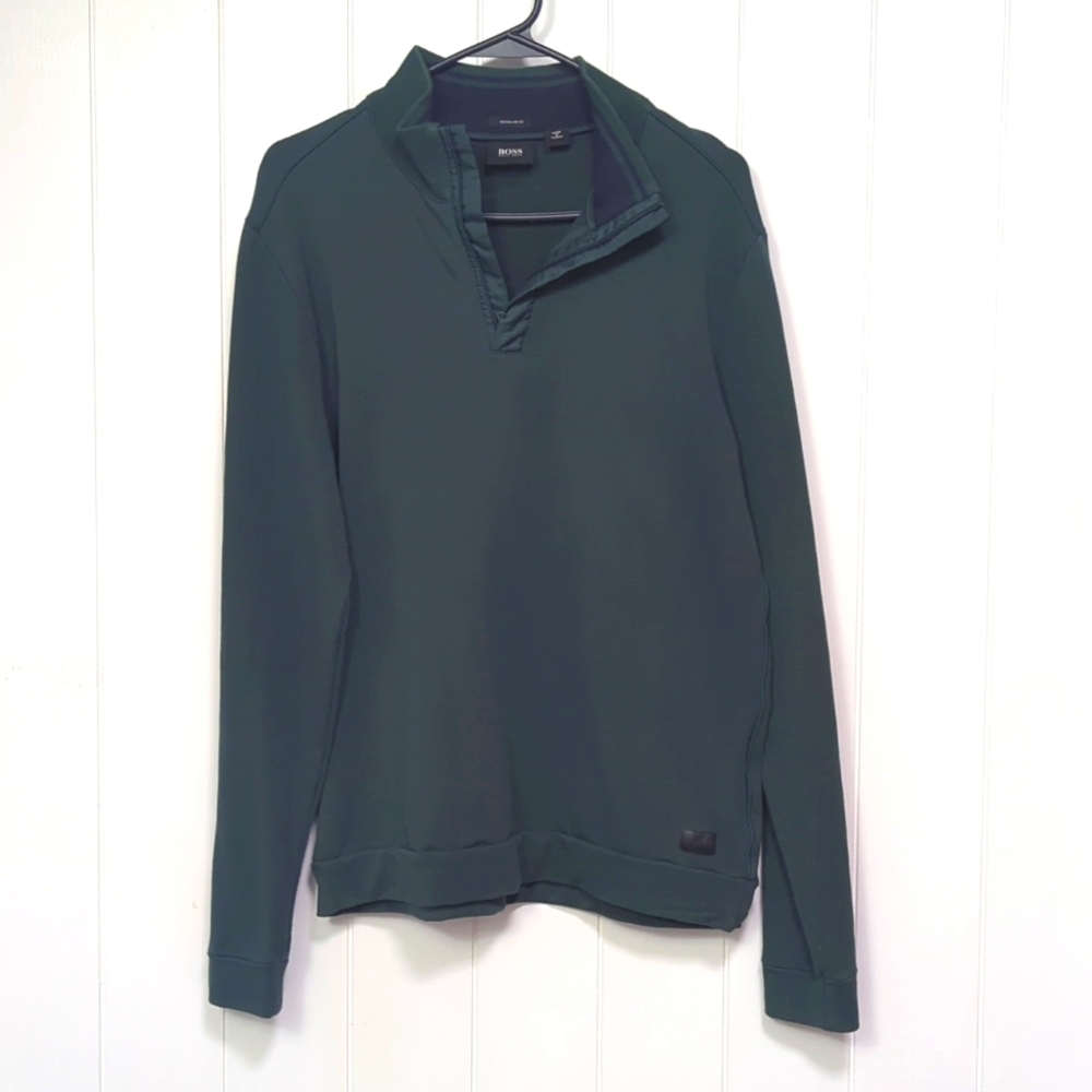 EUC Hugo Boss Light Weight Half Zip Jacket